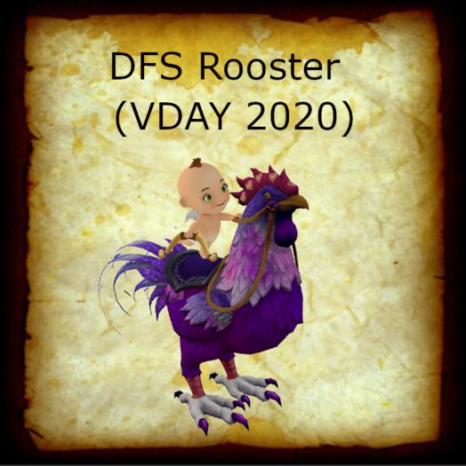 Second Life Marketplace DFS Rooster (VDAY 2020)